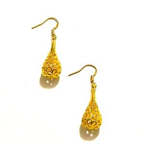 Gold Tone Fashion Earrings